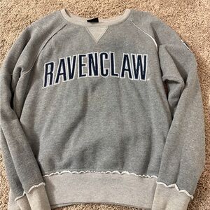 Universal Heather Gray Ravenclaw Crew Neck Sweater